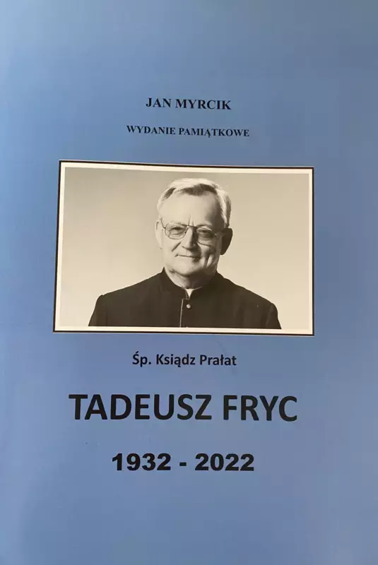 Książka o śp. ks. Proboszczu Tadeuszu na czas pamięci o wiernych zmarłych