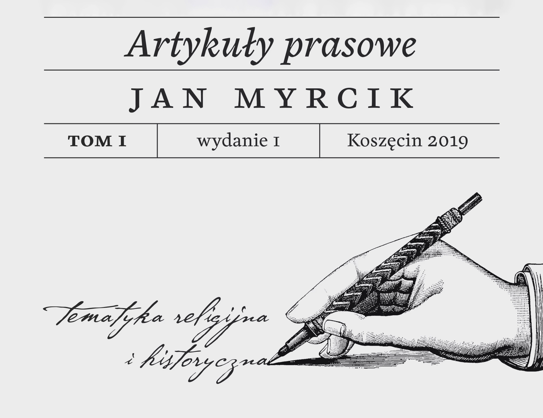 Artykuły prasowe. Jan Myrcik
